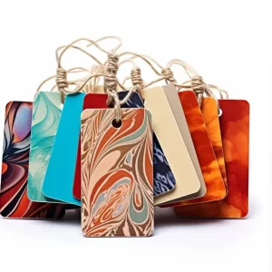 Etiquetas de cartón clásicas