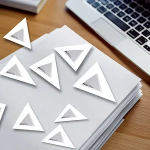 Etiquetas adhesivas Troqueladas con Logotipo